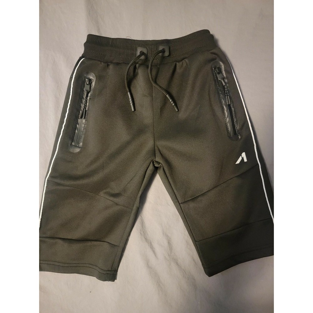 Boys' Active Shorts Stretch Running Jogger Contrast Color Shorts  size 8